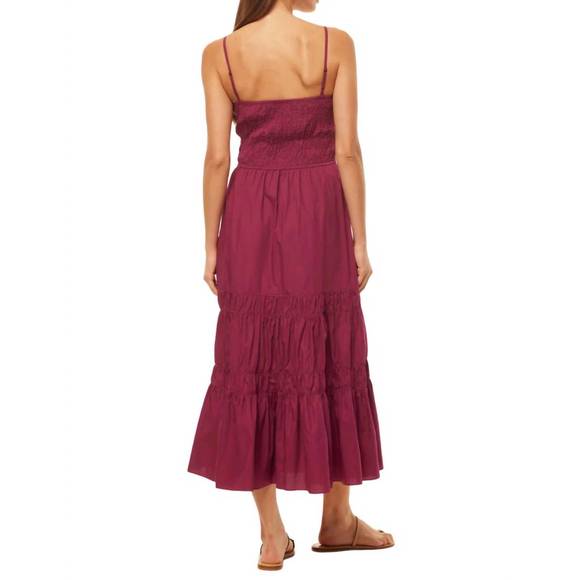 NEW MISA LOS ANGELES rula dress in orchid cotton poplin - Picture 3 of 4